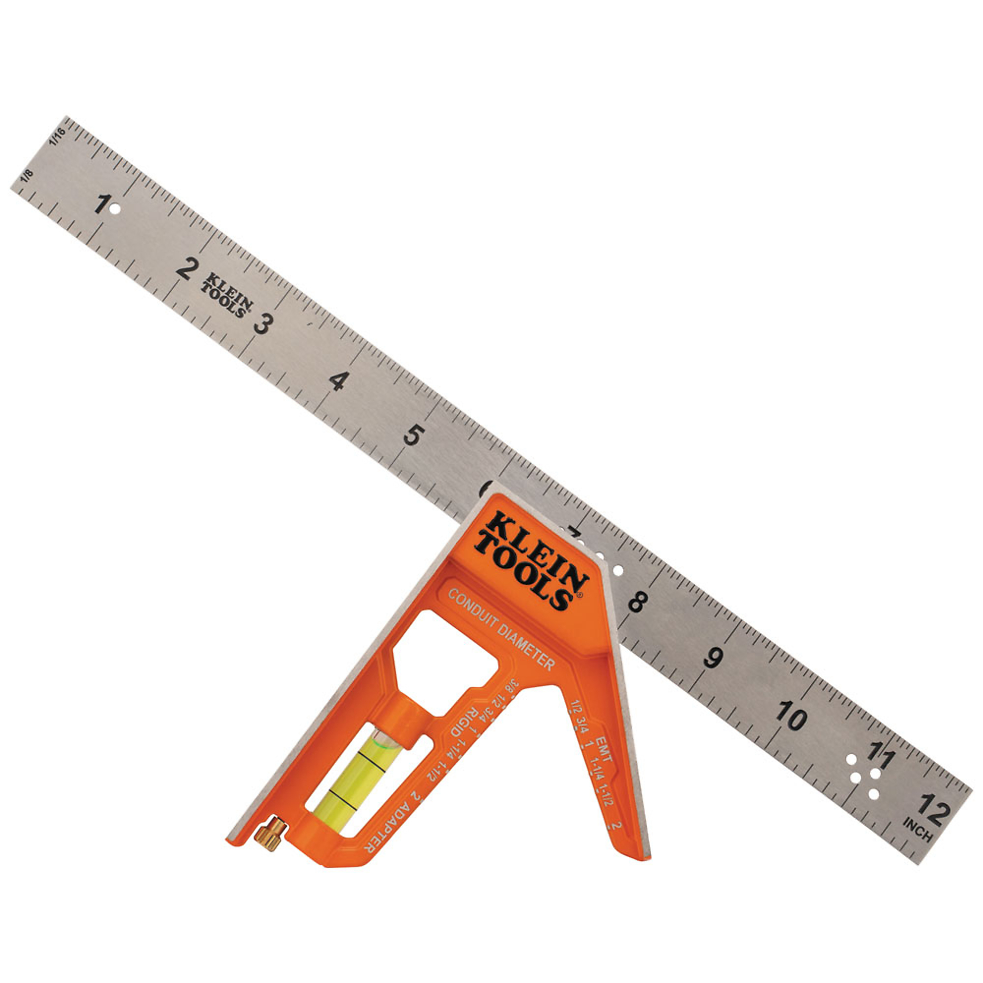 Klein Tools, Electrician's Combination Square, 12in., Model# 935CSEL